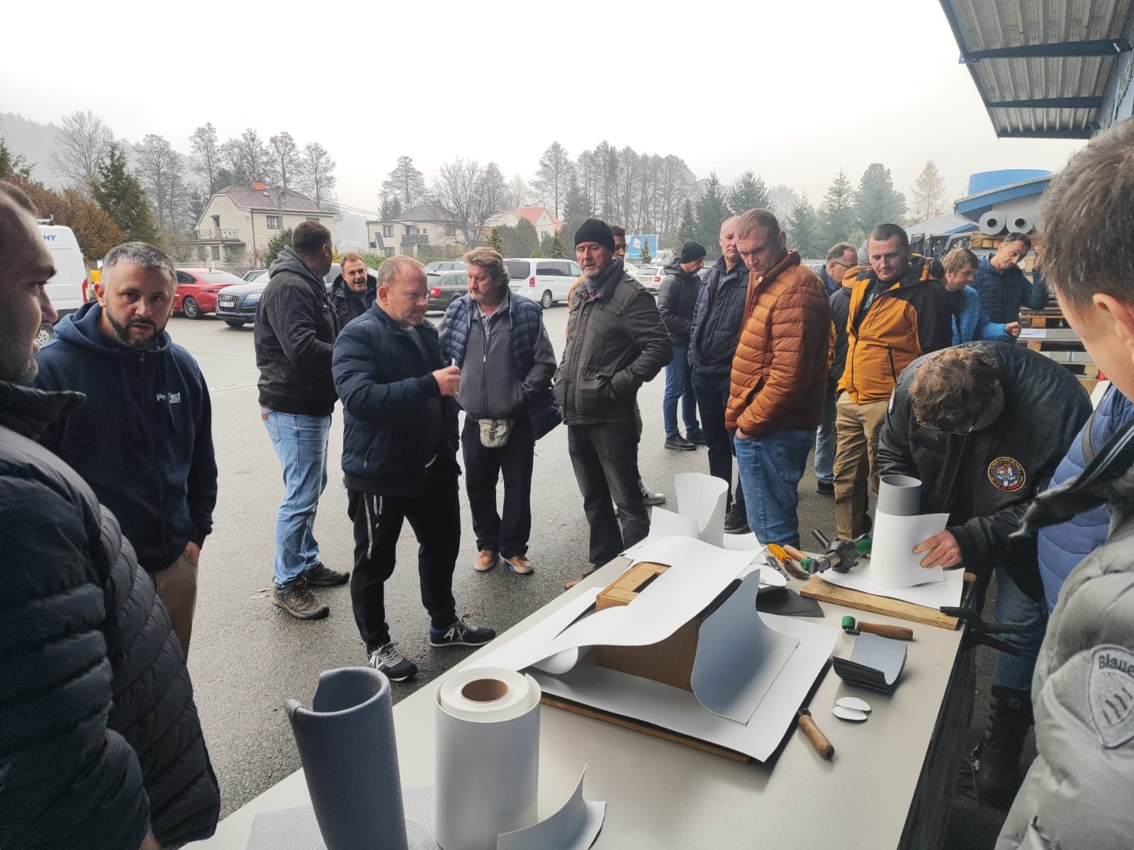 Školení na termoplastický olefin (TPO)