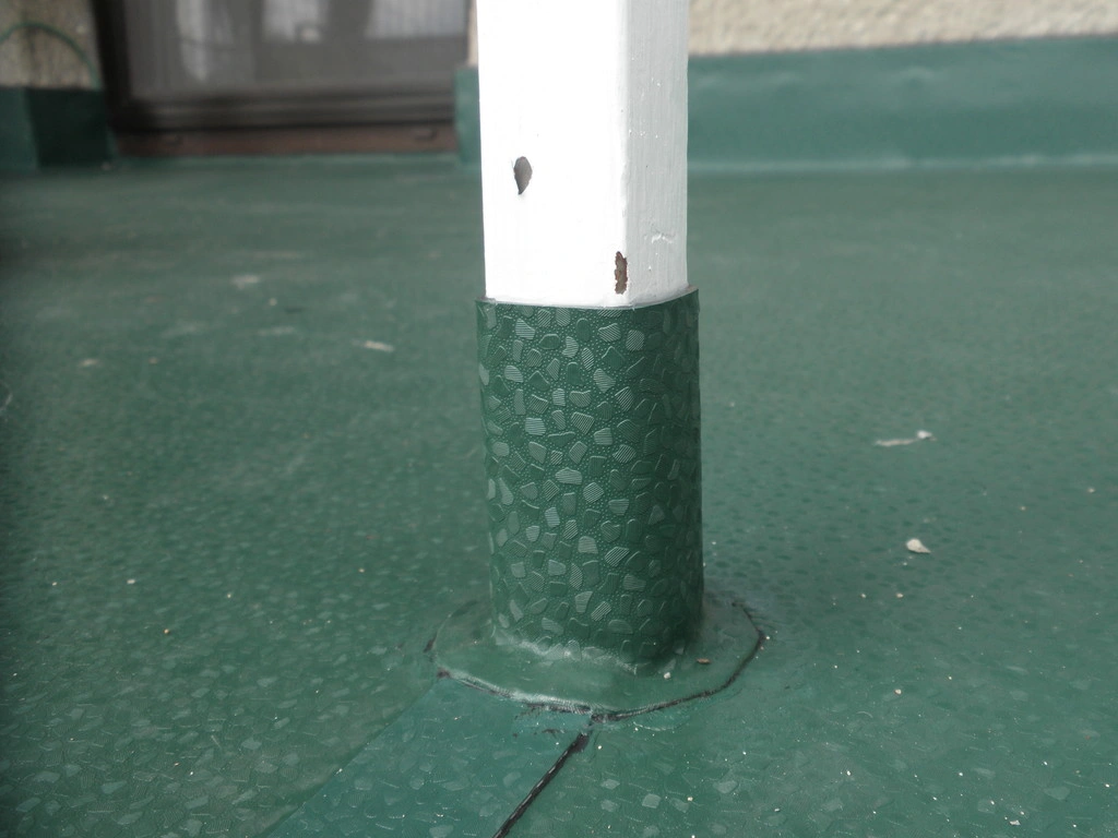 Detail sloupku zábradlí