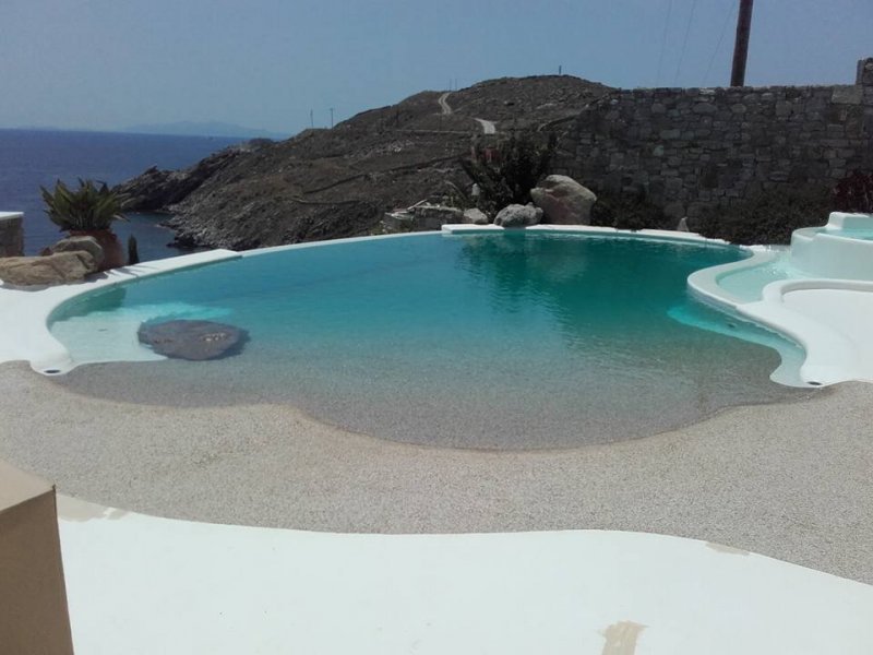 bazénová folie ISLAND Santorini