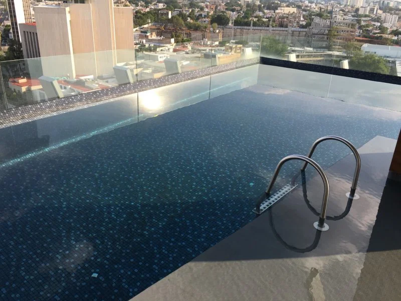 PEARL Silver Black bazén