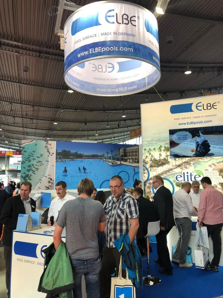 Náš dodavatel bazénových fólií vystavoval na veletrhu Interbad ve Stuttgartu