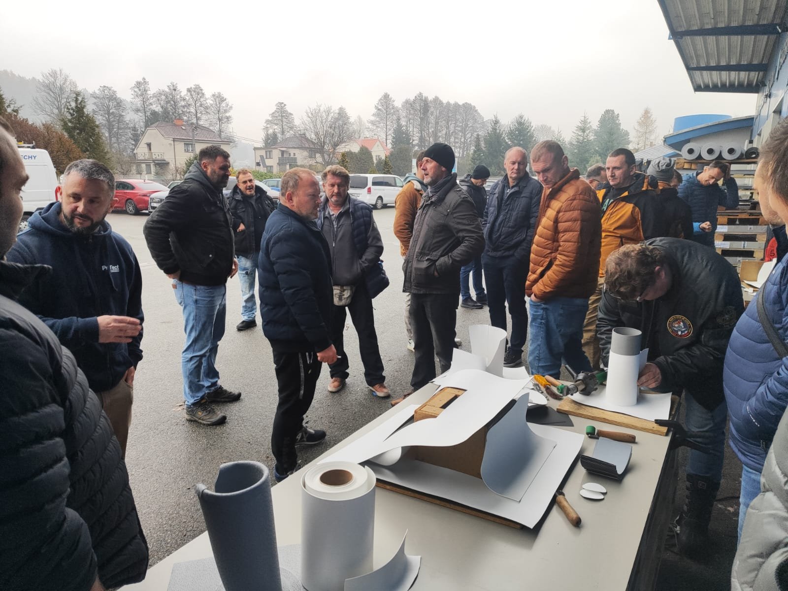 Školení na termoplastický olefin (TPO)