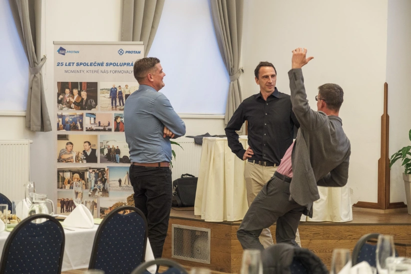 Oslava 25 let spolupráce mezi Protanem a Izolprotanem