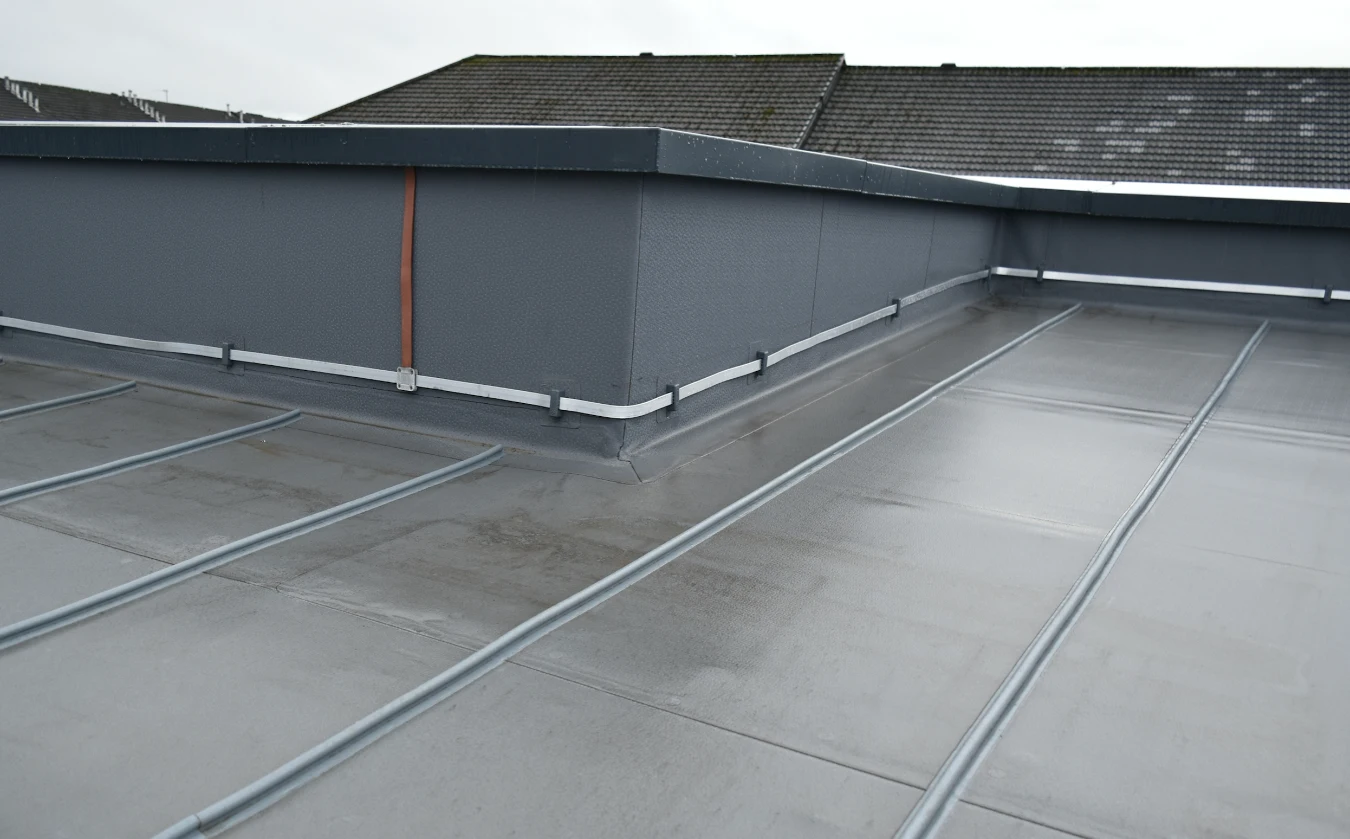 Hydroizolační fólie Protan na střeše objektu Linthouse v Glasgow