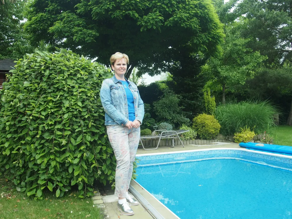 Koupací sezona je u nás od dubna do října, říká majitelka zrekonstruovaného bazénu