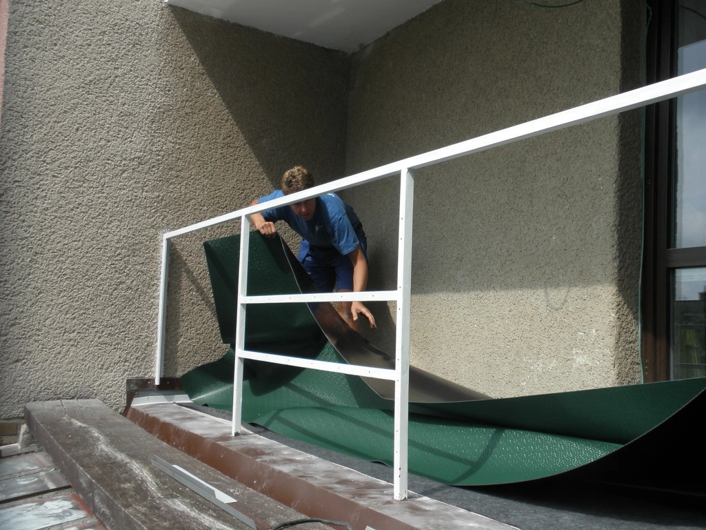 Položení hydroizolačního pásu Protan GT 2,4 mm