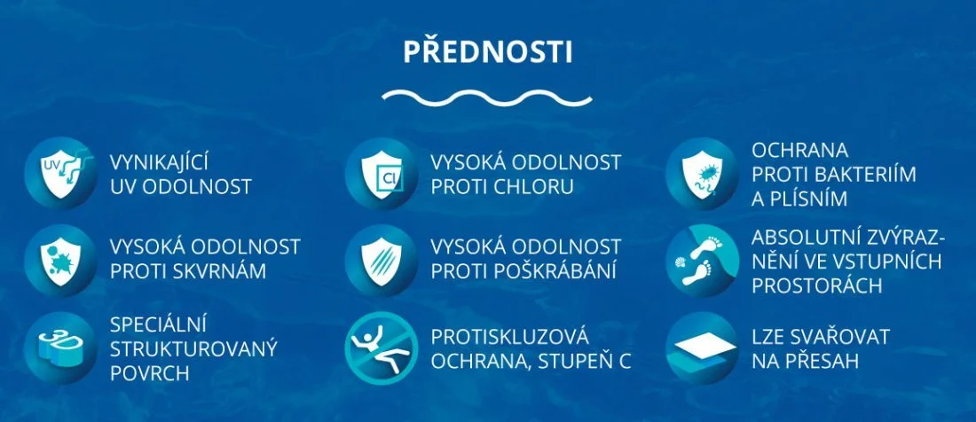 Přednosti island dreams fólie