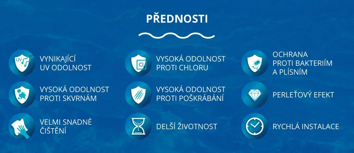 Přednosti fólie Pearl