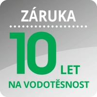 Záruka 10 let na vodotěsnost