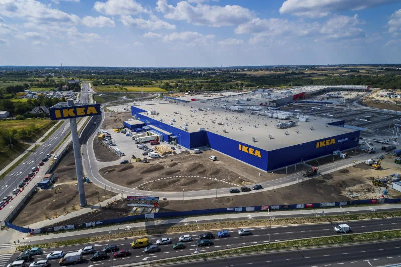 IKEA v polském Lublinu má na střeše Protan