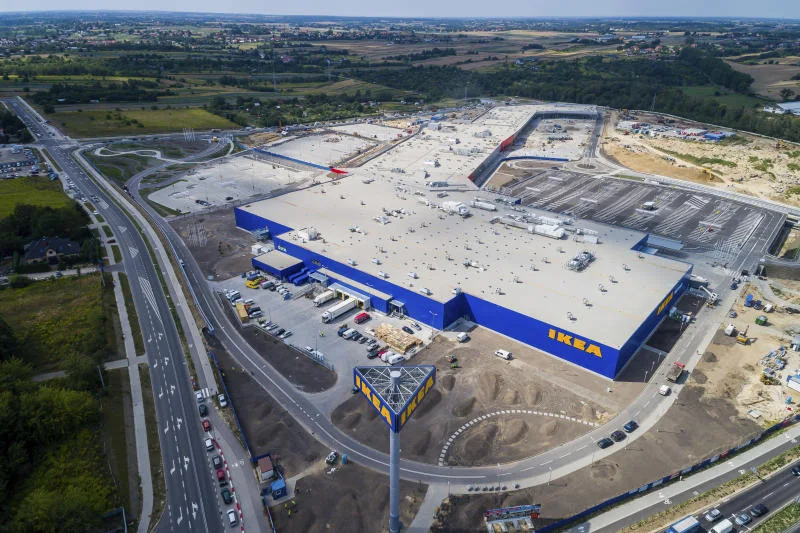 IKEA v polském Lublinu má na střeše Protan