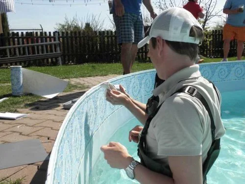 Montáž samolepicích bordur - Žamberk