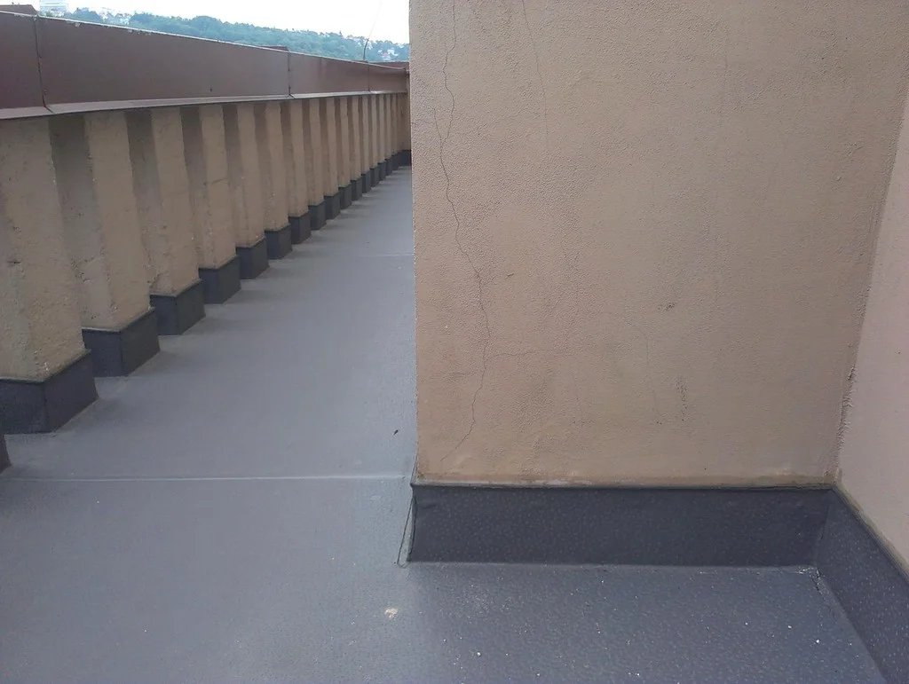 Reference precizní hydroizolace teras pomocí Protanu v Praze 9