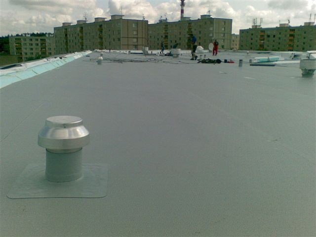 Hydroizolace plochých střech