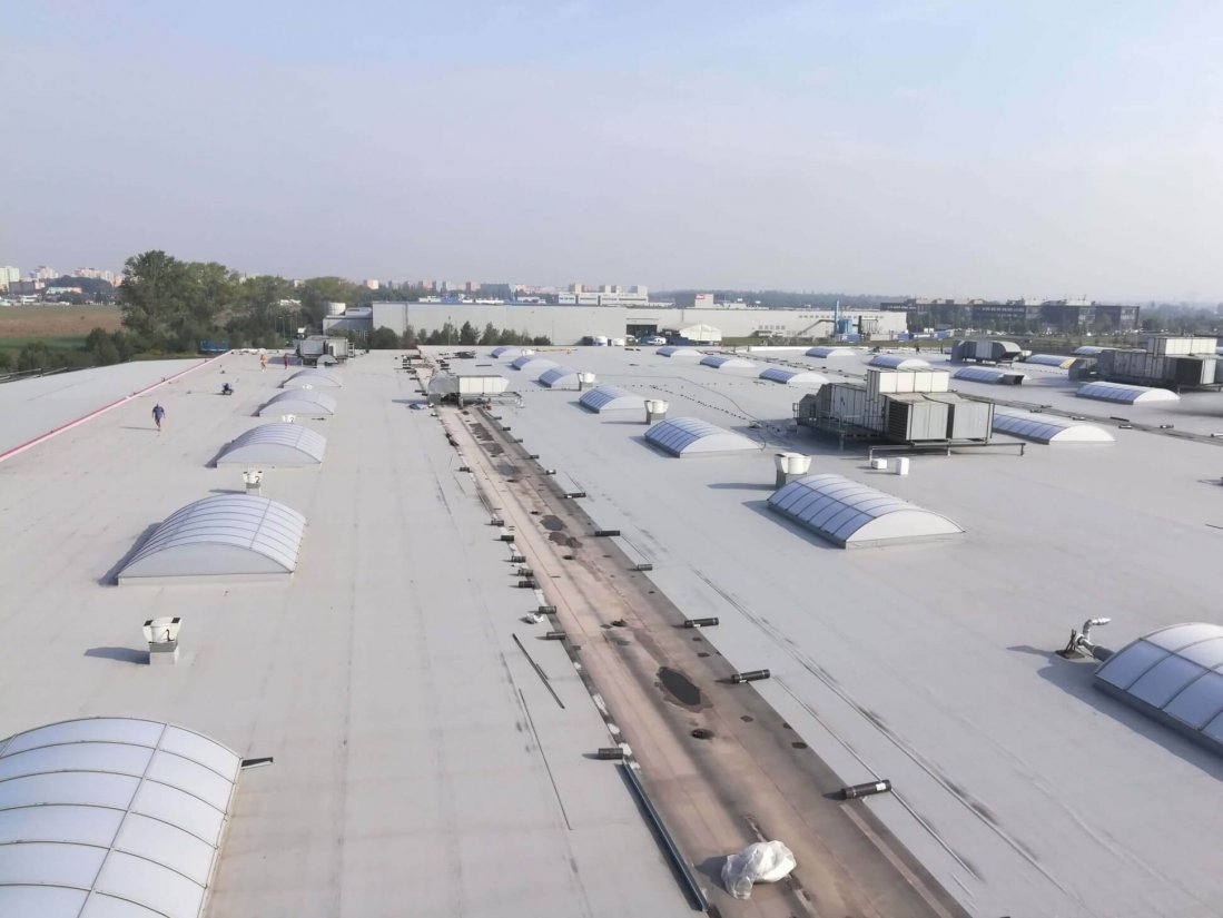 halu v Ostravě pokryje Protan / halu v Ostravě pokryje Protan