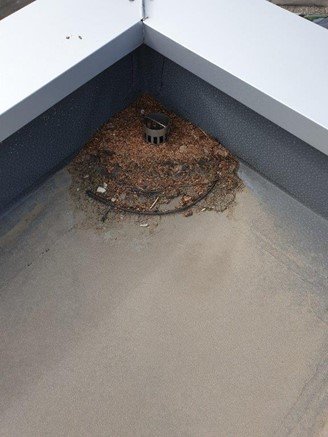 Reference střechy s nepravidelnými kontrolami