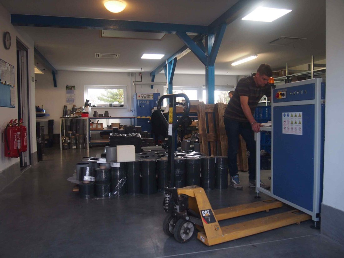 Naše strojní vybavení jsme rozšířili o nový přírůstek