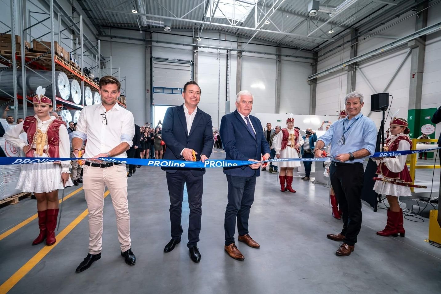 Slavnostní otevření - výrobní zařízení PROline