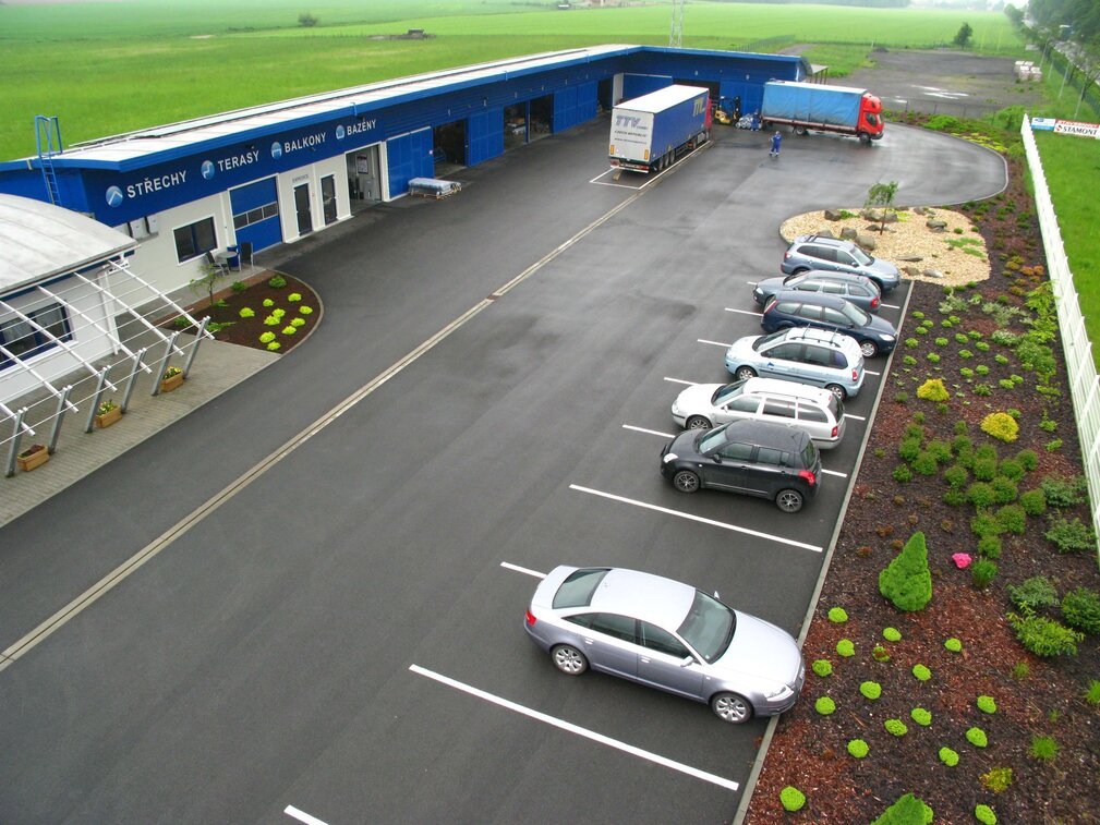 Provozovna Izolprotan v Česticích