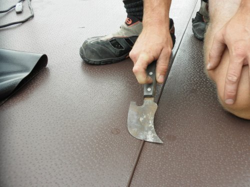 Seříznutí PVC šňůry