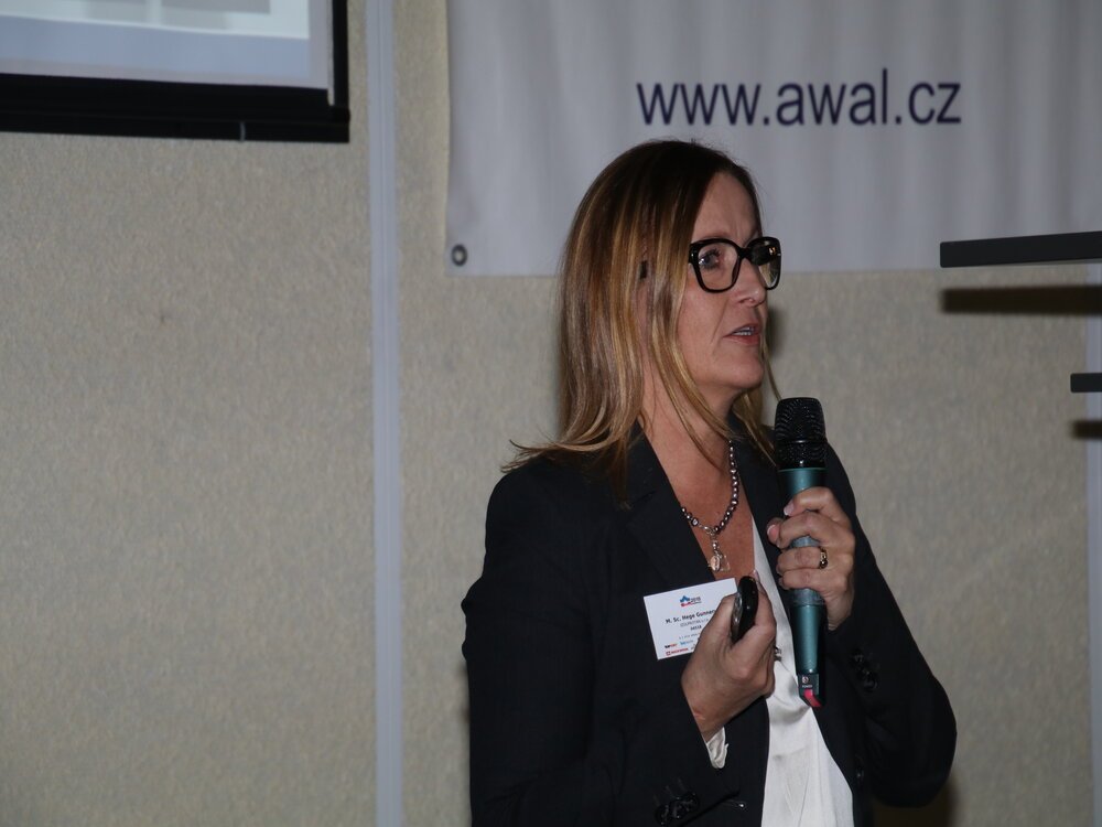 Prezentující zástupkyně z Protanu