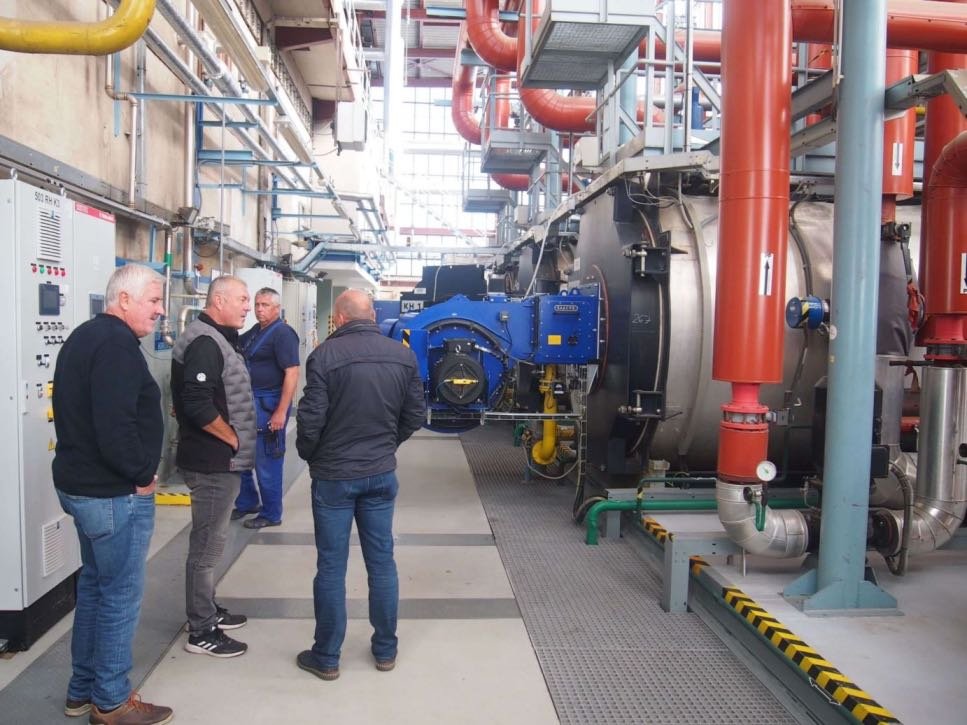 Prohlídka vnitřních prostor kotelny