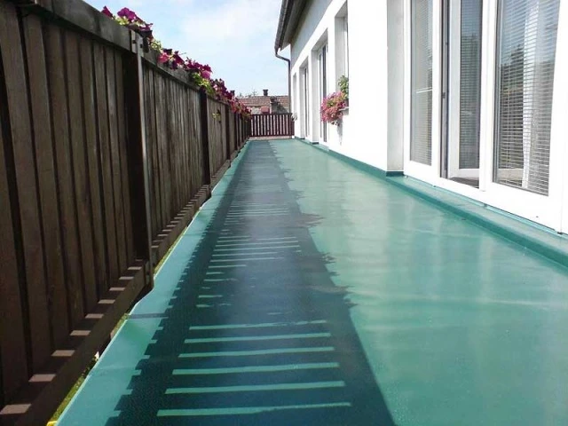 Izolace balkónu rodinného domu Protan GT